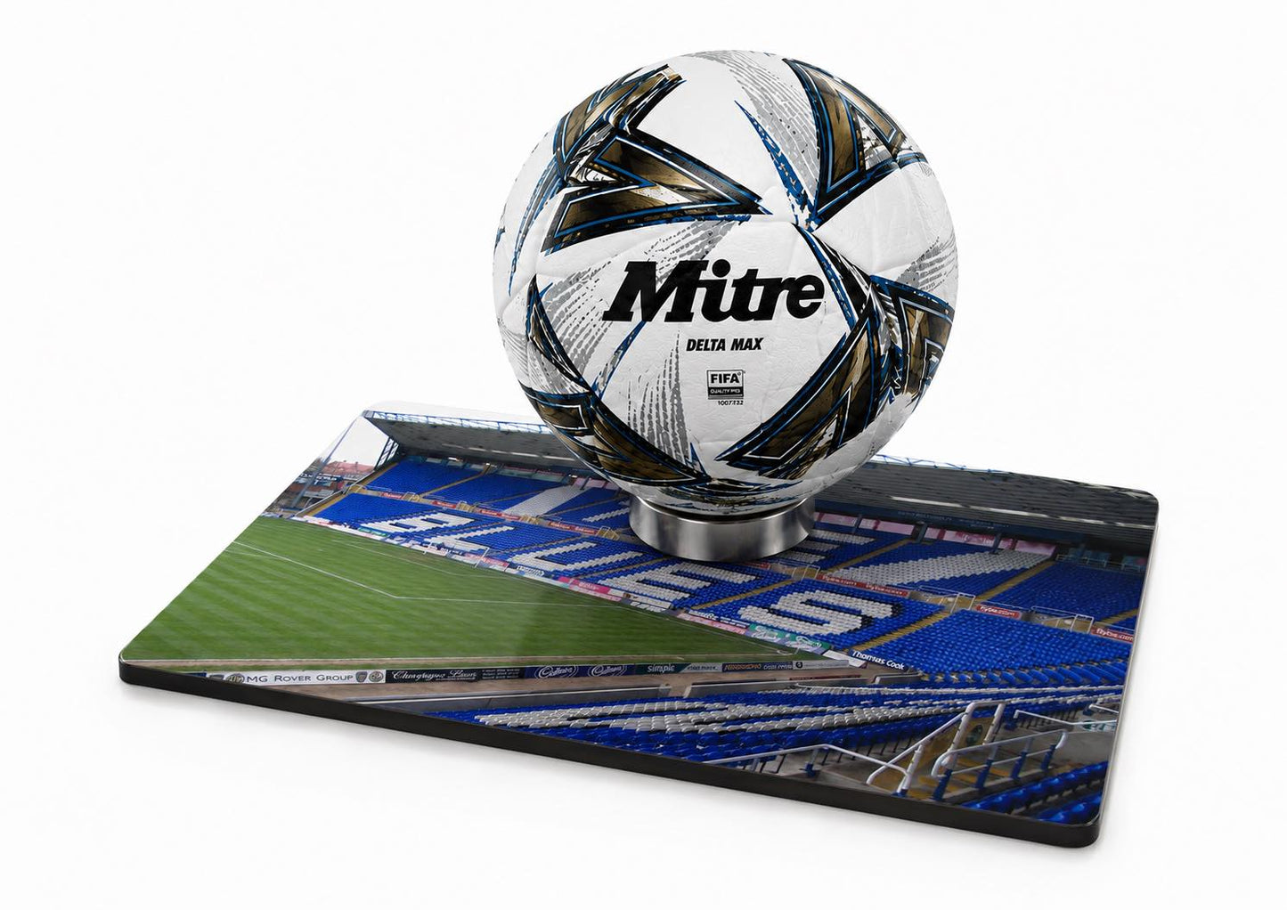 Standard Football Stand + Standard Acrylic Base - A4 Landscape *BUNDLE*
