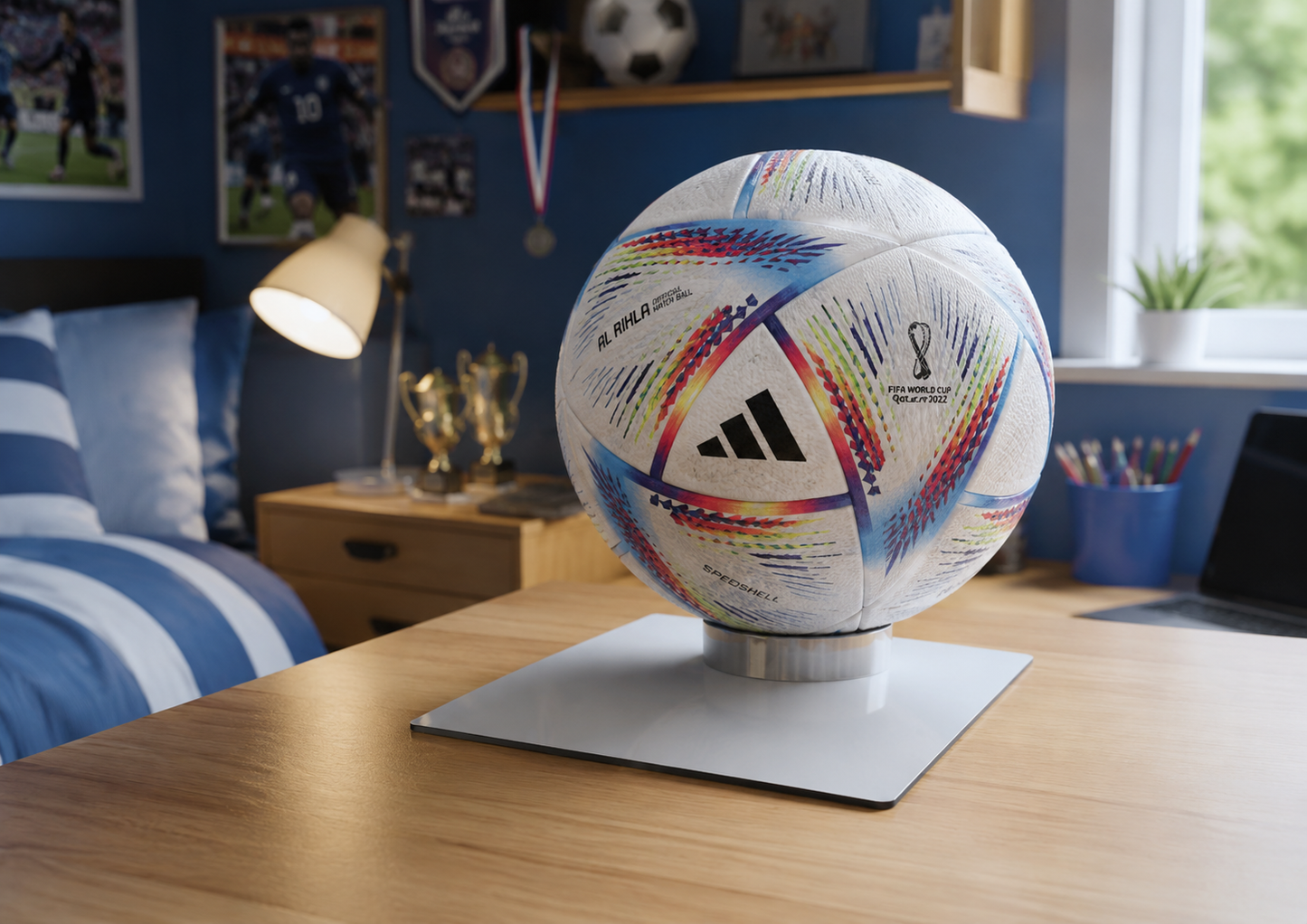 BUNDLE - 3 - Plus Football Stand + Acrylic Base